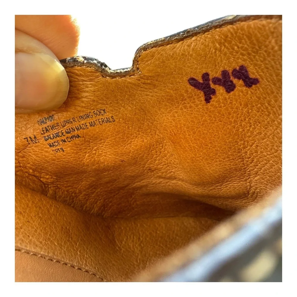 Söfft Tooled Brown Leather Slip-On Heeled‎ Mules Women's 7 - Picture 2 of 16